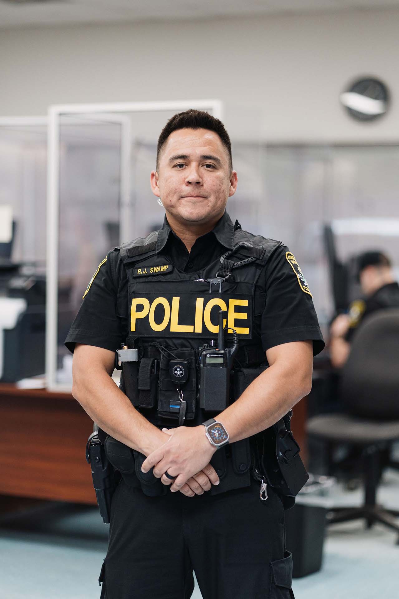 Akwesasne Mohawk police officer