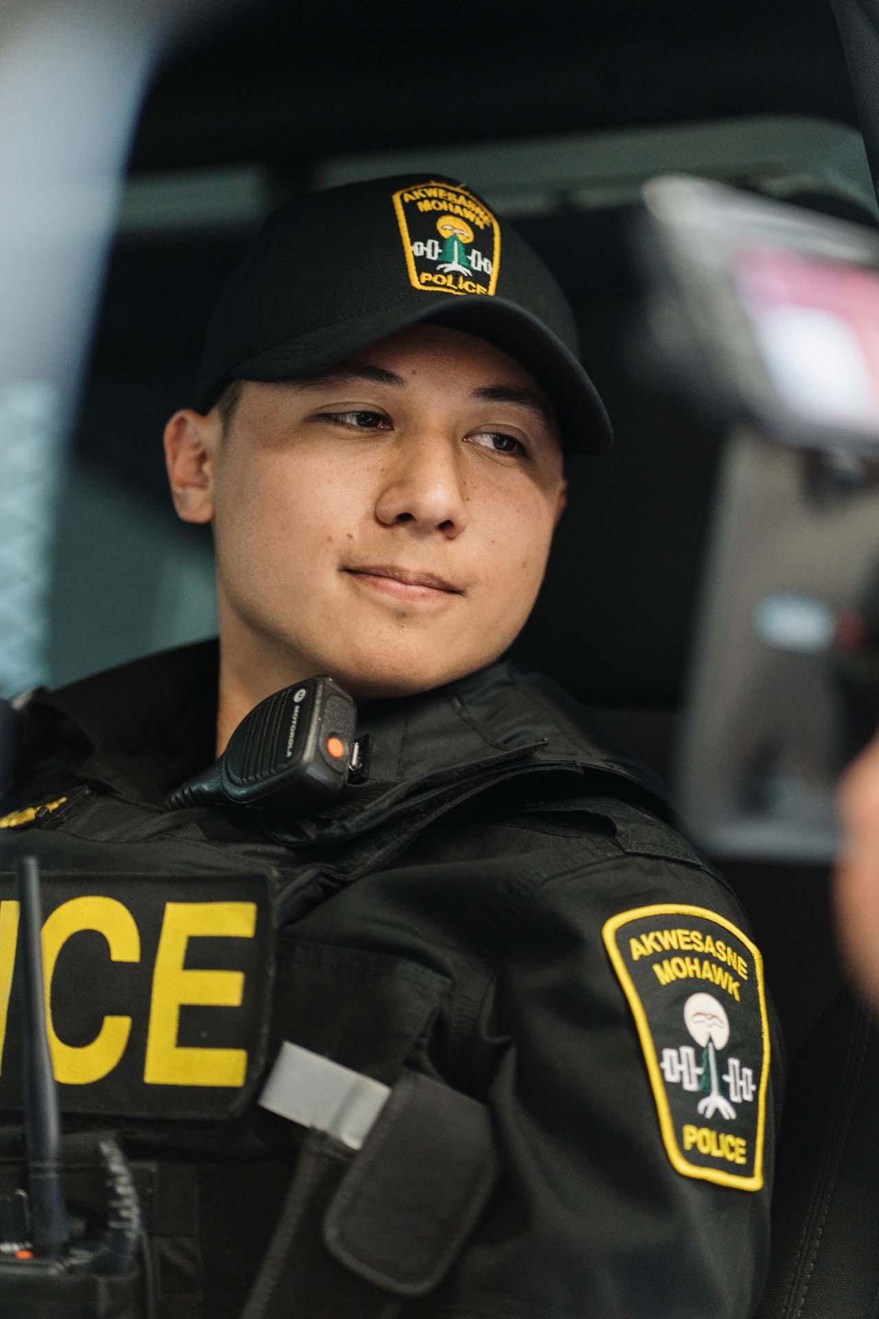 Akwesasne Mohawk police officer