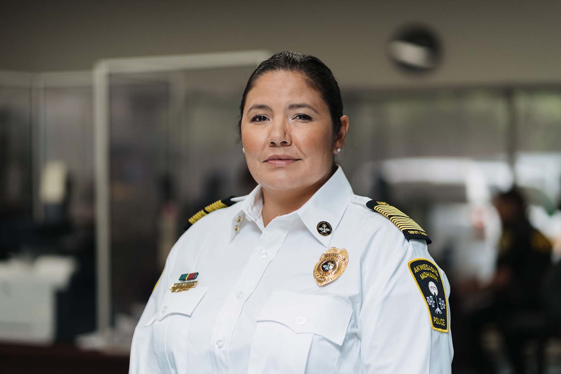 Akwesasne Mohawk police officer