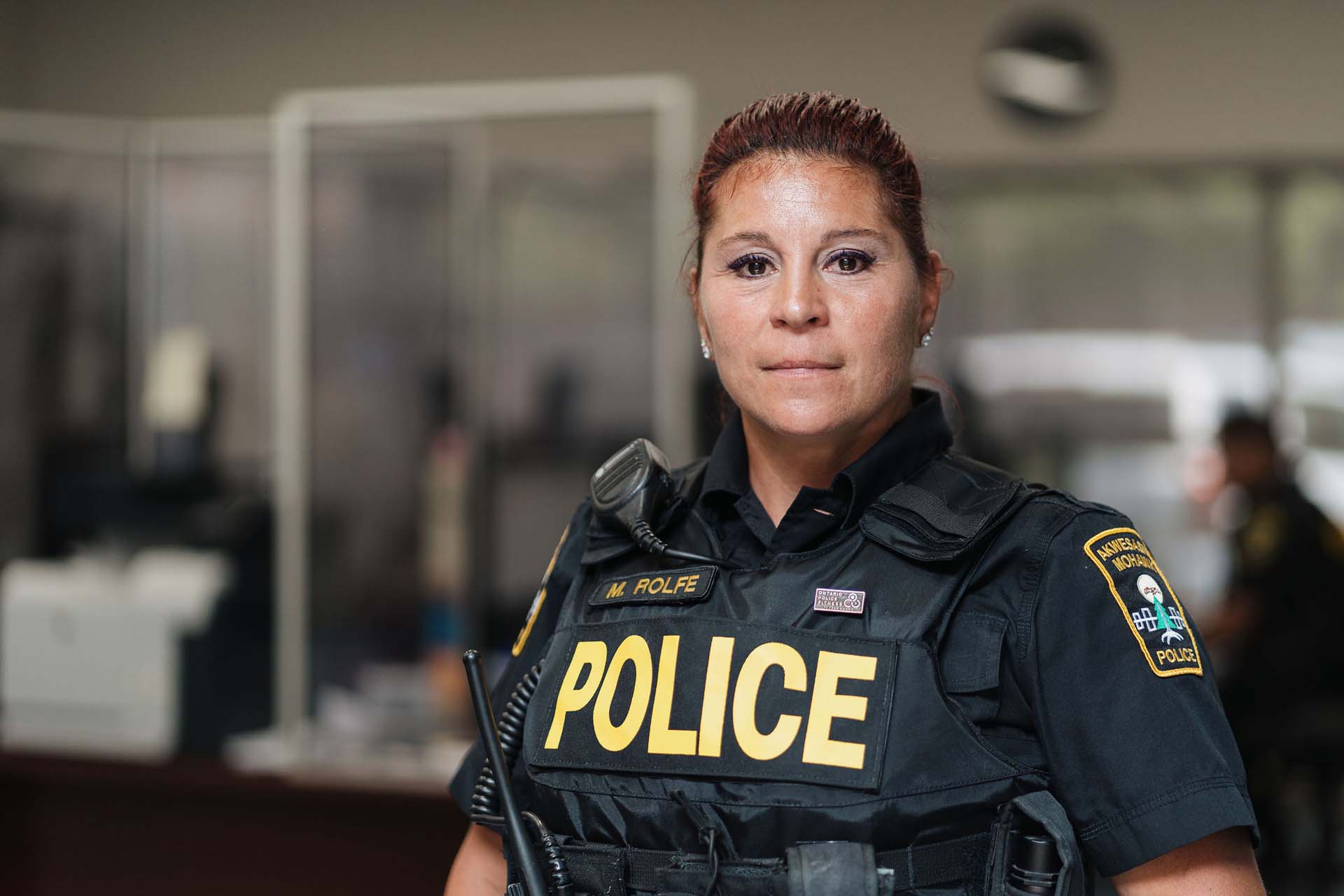 Akwesasne Mohawk police officer