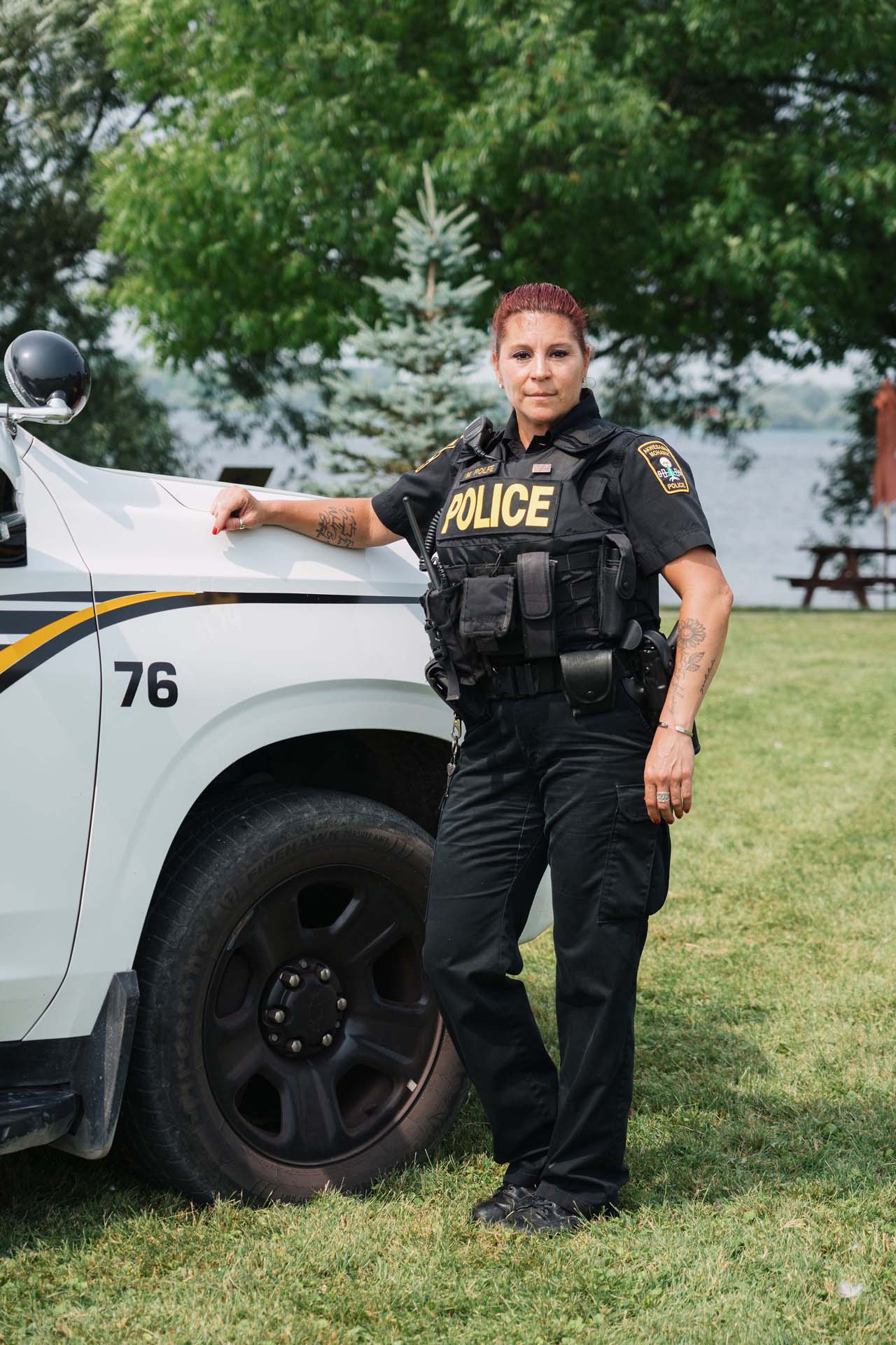 Akwesasne Mohawk police officer