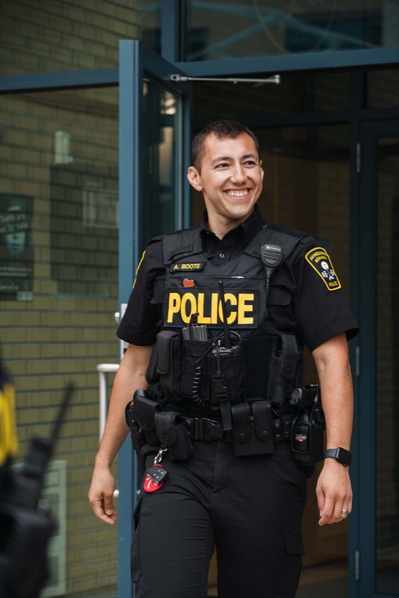 Akwesasne Mohawk police officer