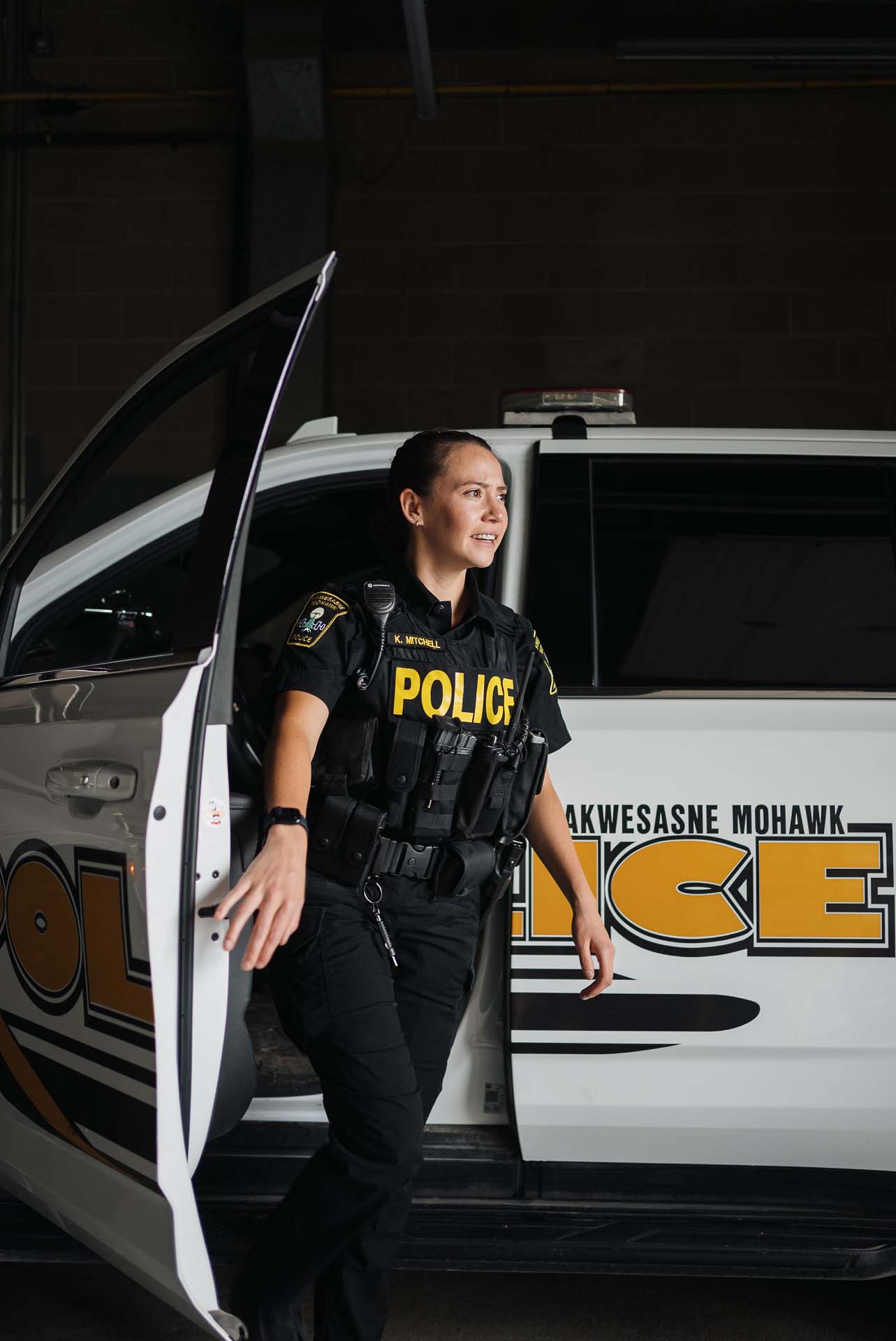 Akwesasne Mohawk police officer