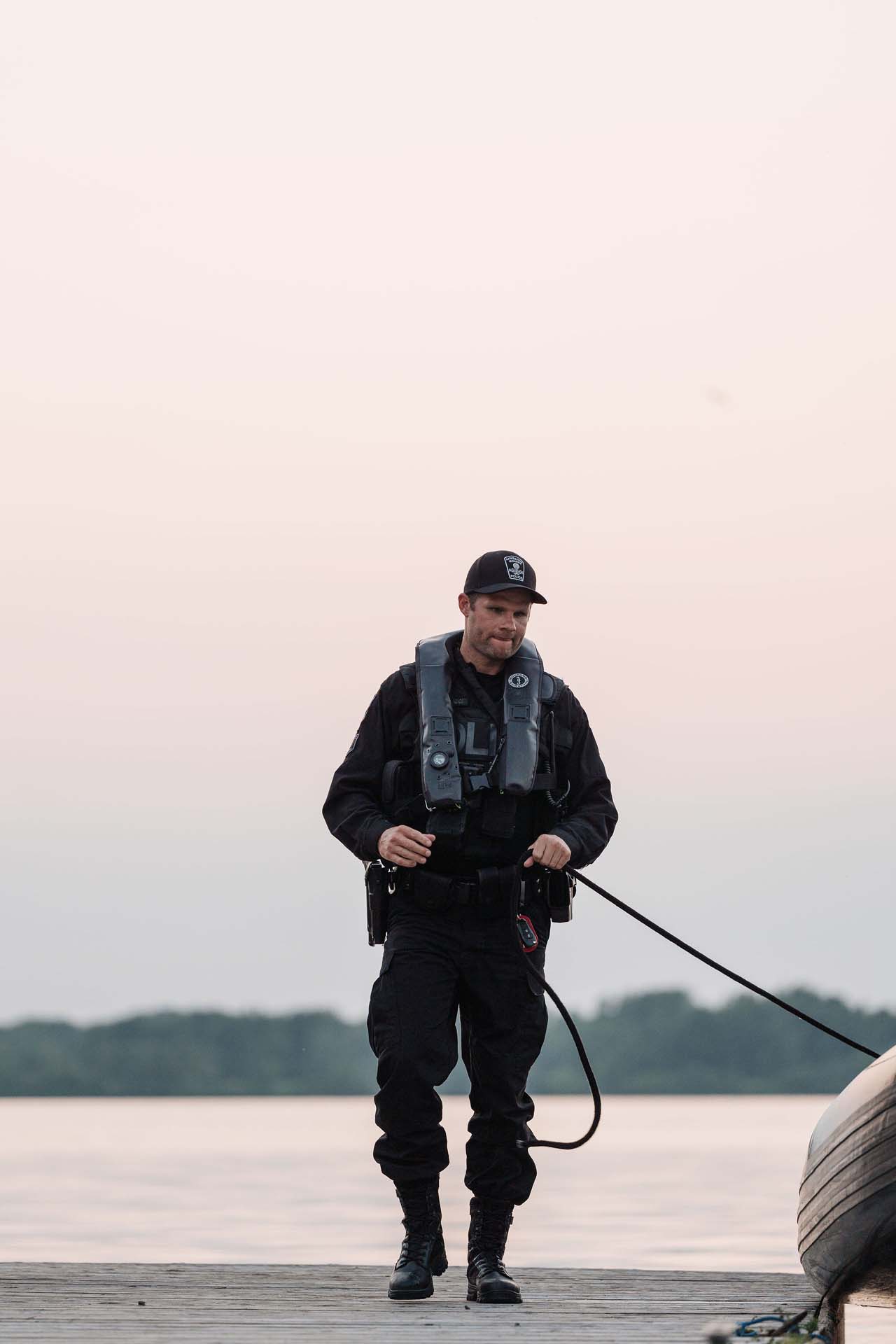 Akwesasne Mohawk police officer