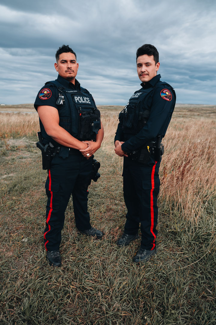 Blood Tribe Police officers