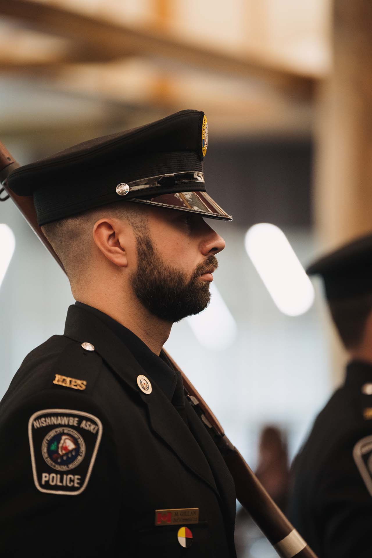 Nishnawbe Aski Police officer in uniform