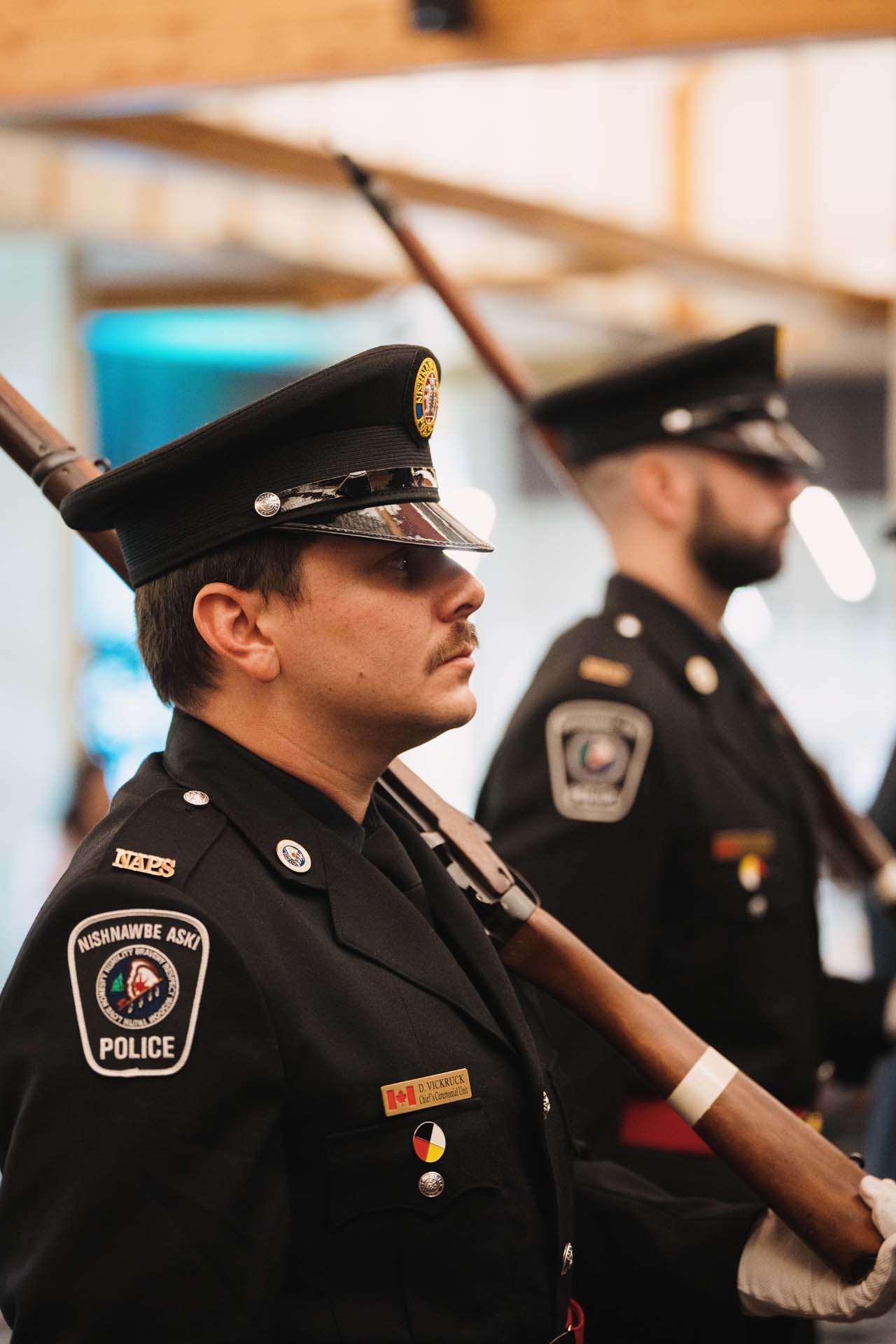 Nishnawbe Aski Police officer in uniform