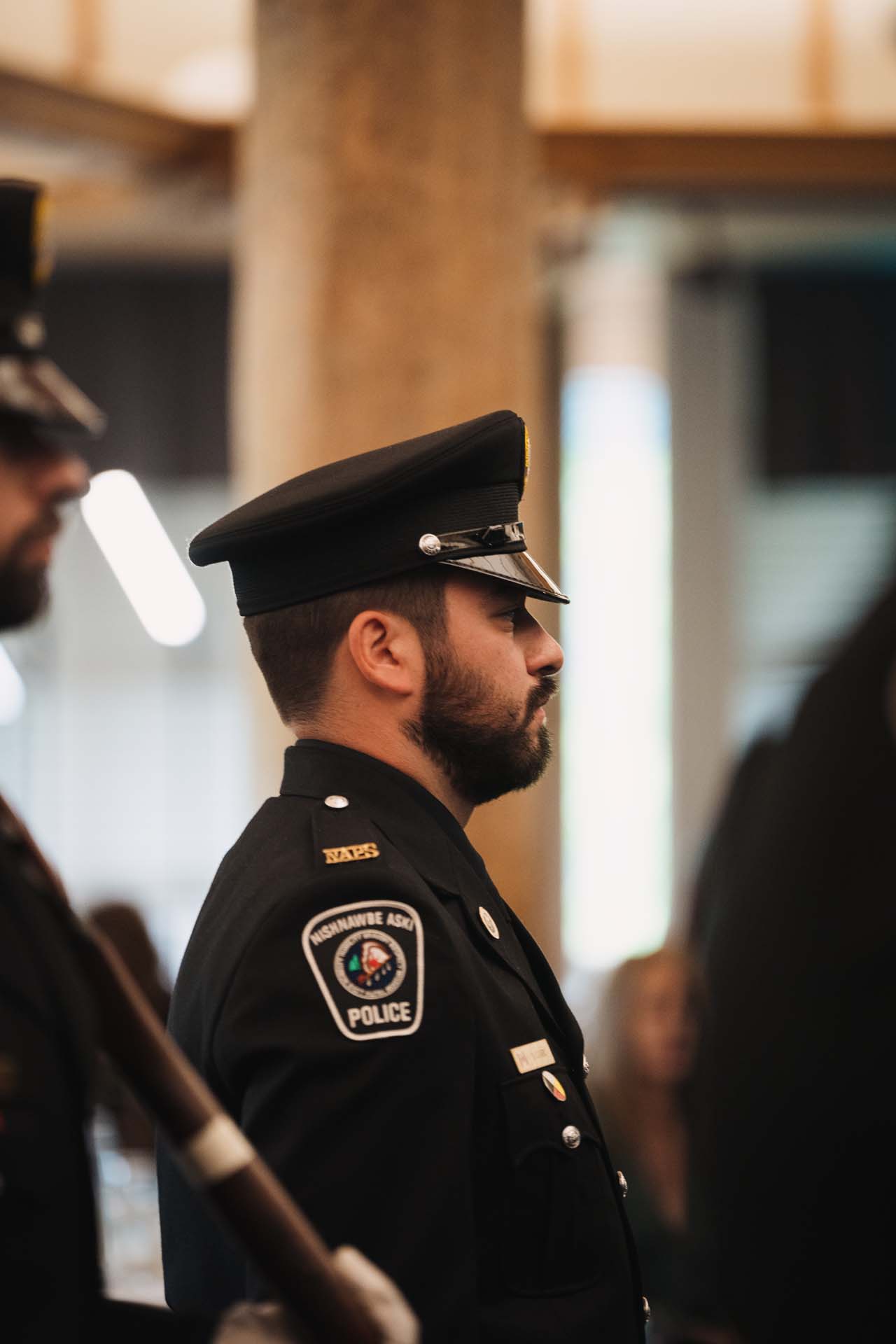 Nishnawbe Aski Police officer in uniform