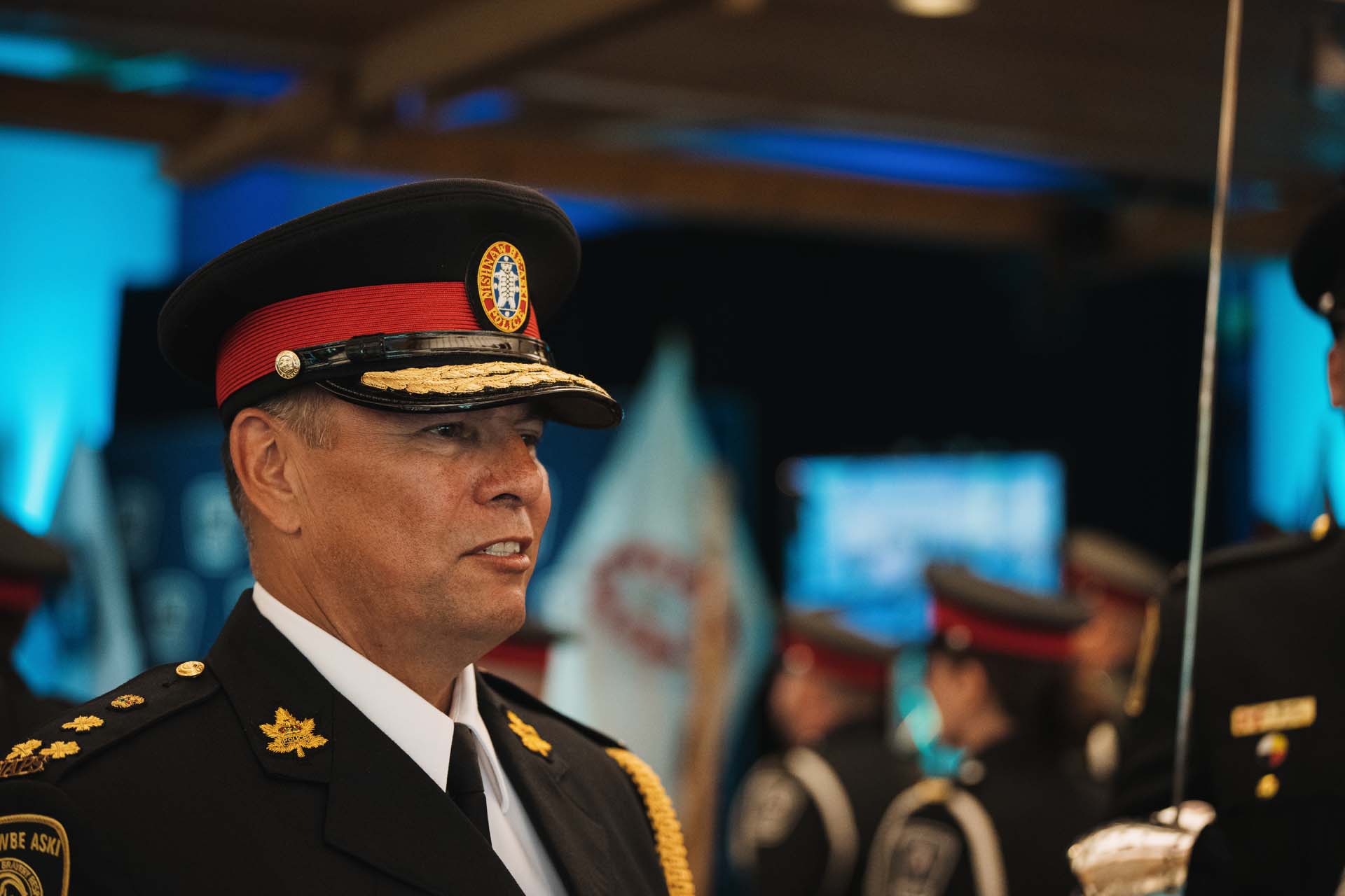 Nishnawbe Aski Police officer in uniform