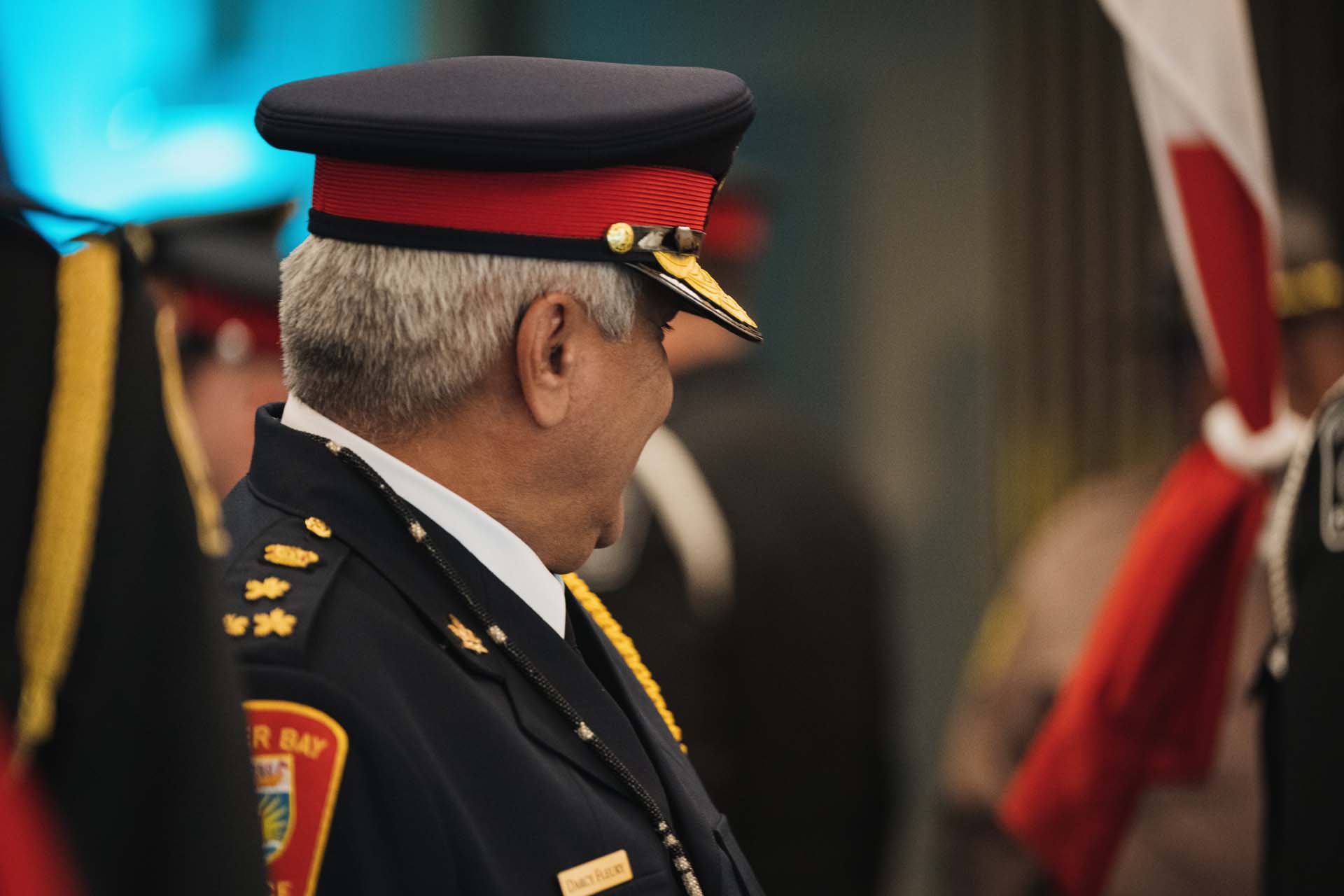 Nishnawbe Aski Police officer in uniform