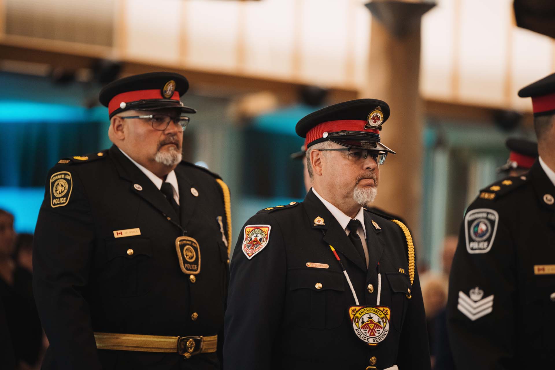 Nishnawbe Aski Police officers in uniform