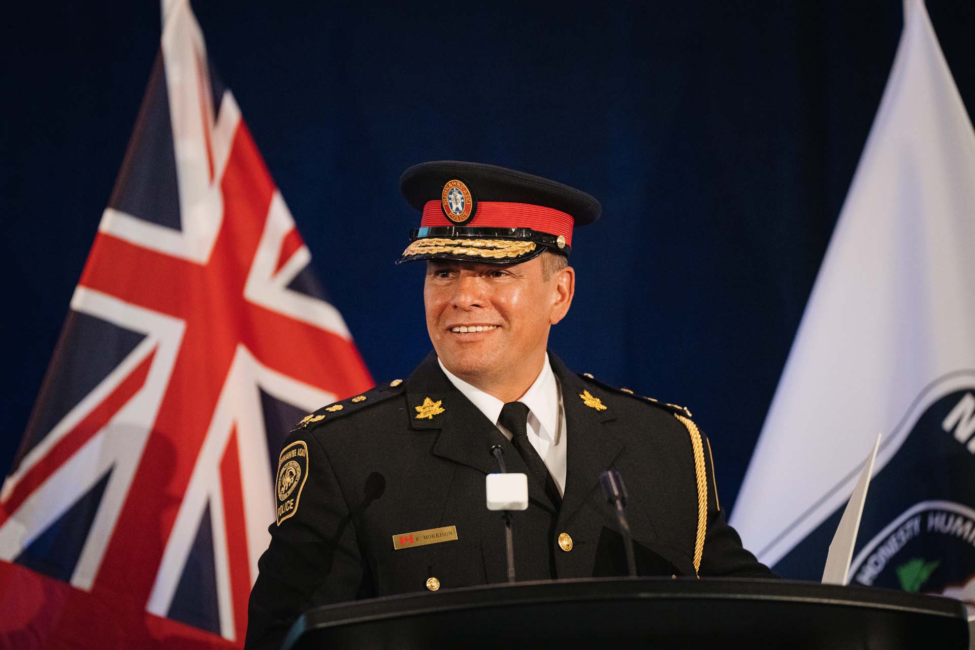 Nishnawbe Aski Police officer in uniform