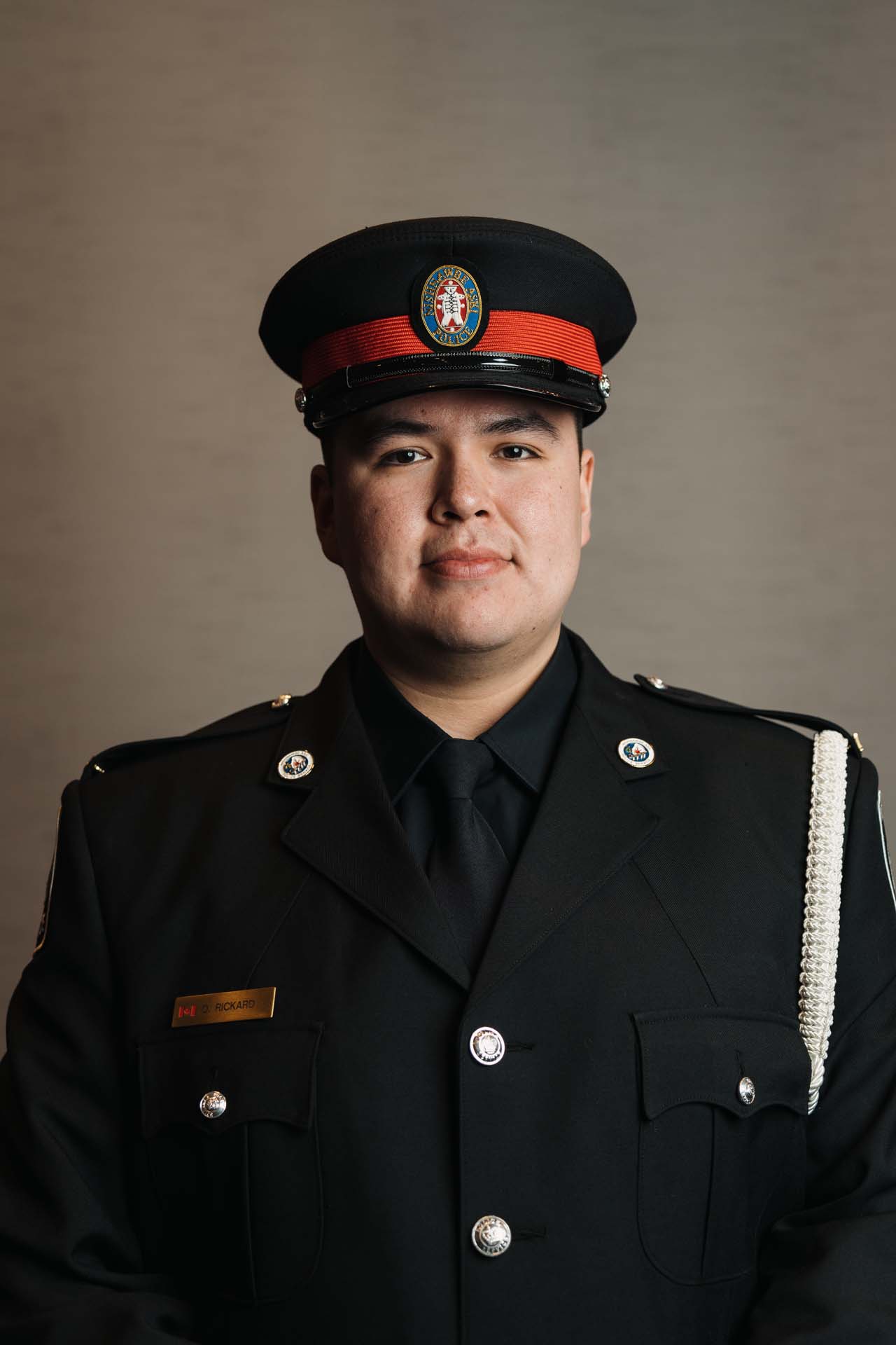 Nishnawbe Aski Police officer in uniform