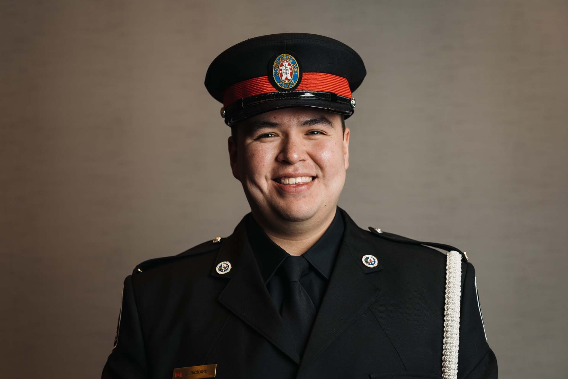 Nishnawbe Aski Police officer in uniform