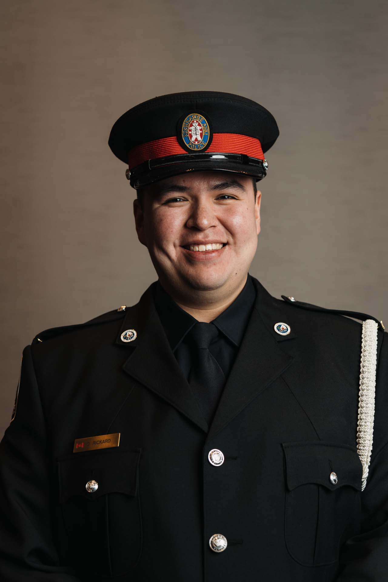 Nishnawbe Aski Police officer in uniform