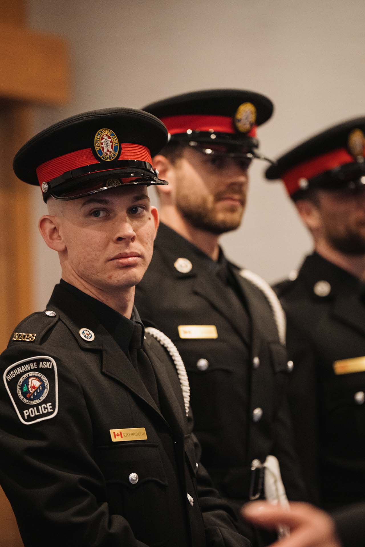 Nishnawbe Aski Police officer in uniform