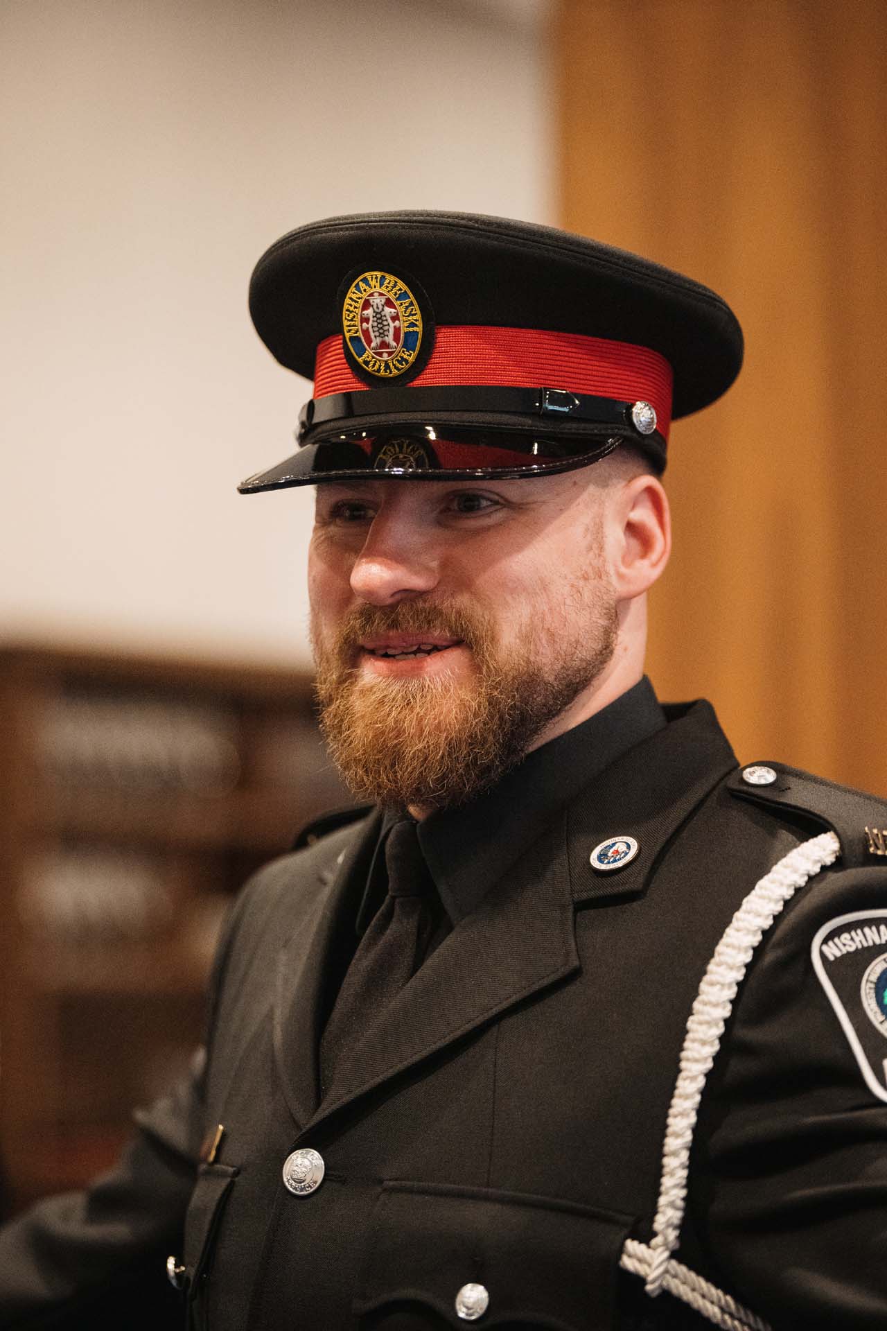 Nishnawbe Aski Police officer in uniform