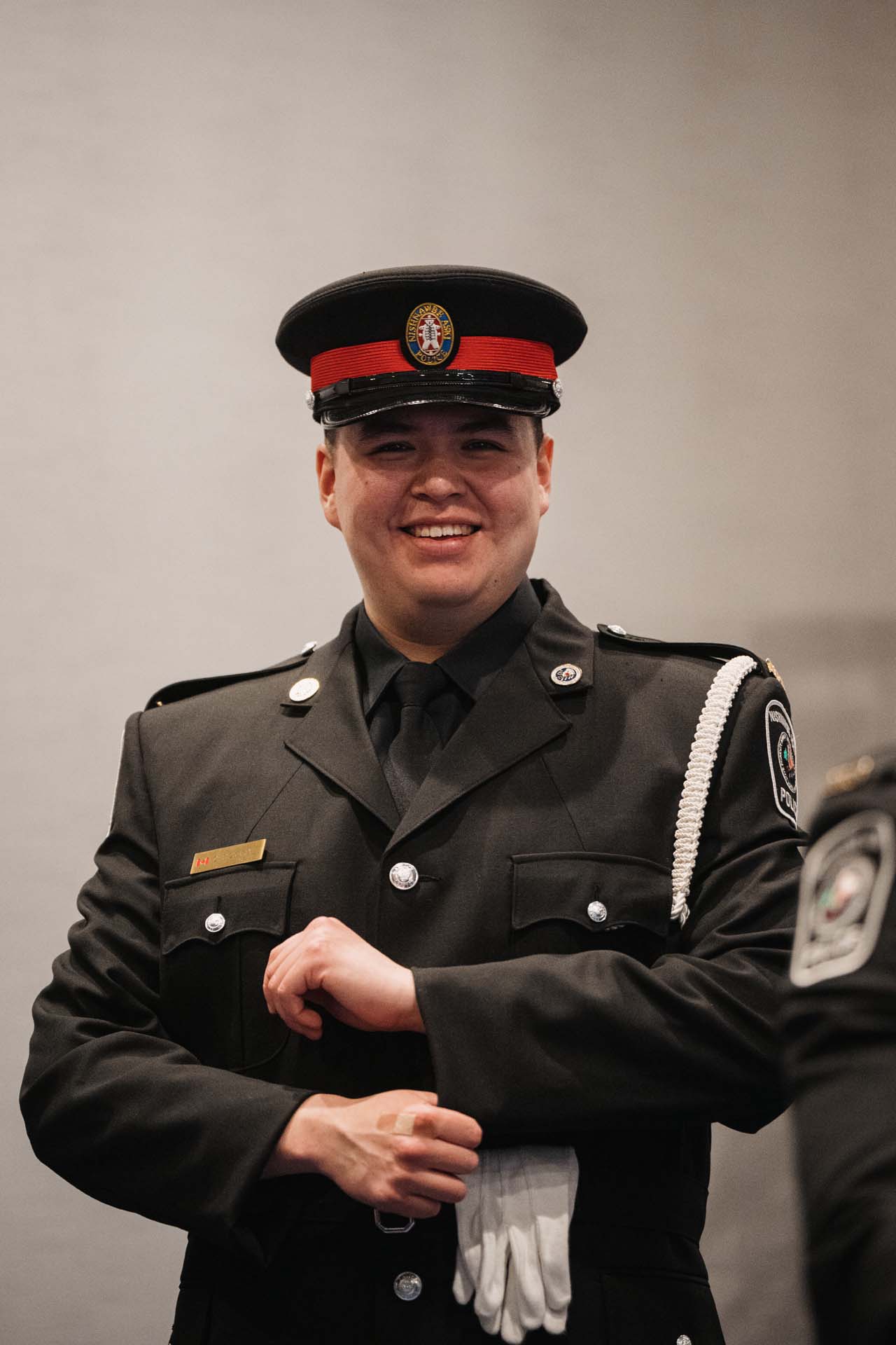 Nishnawbe Aski Police officer in uniform