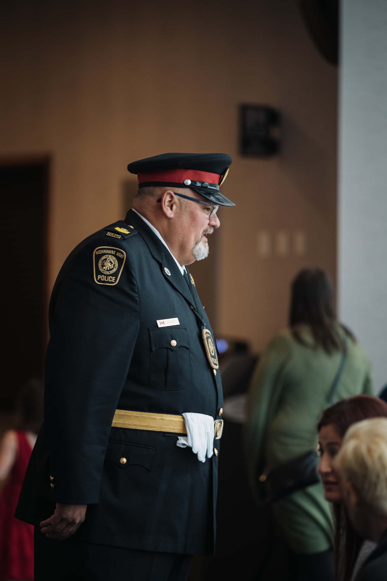 Nishnawbe Aski Police officer in uniform