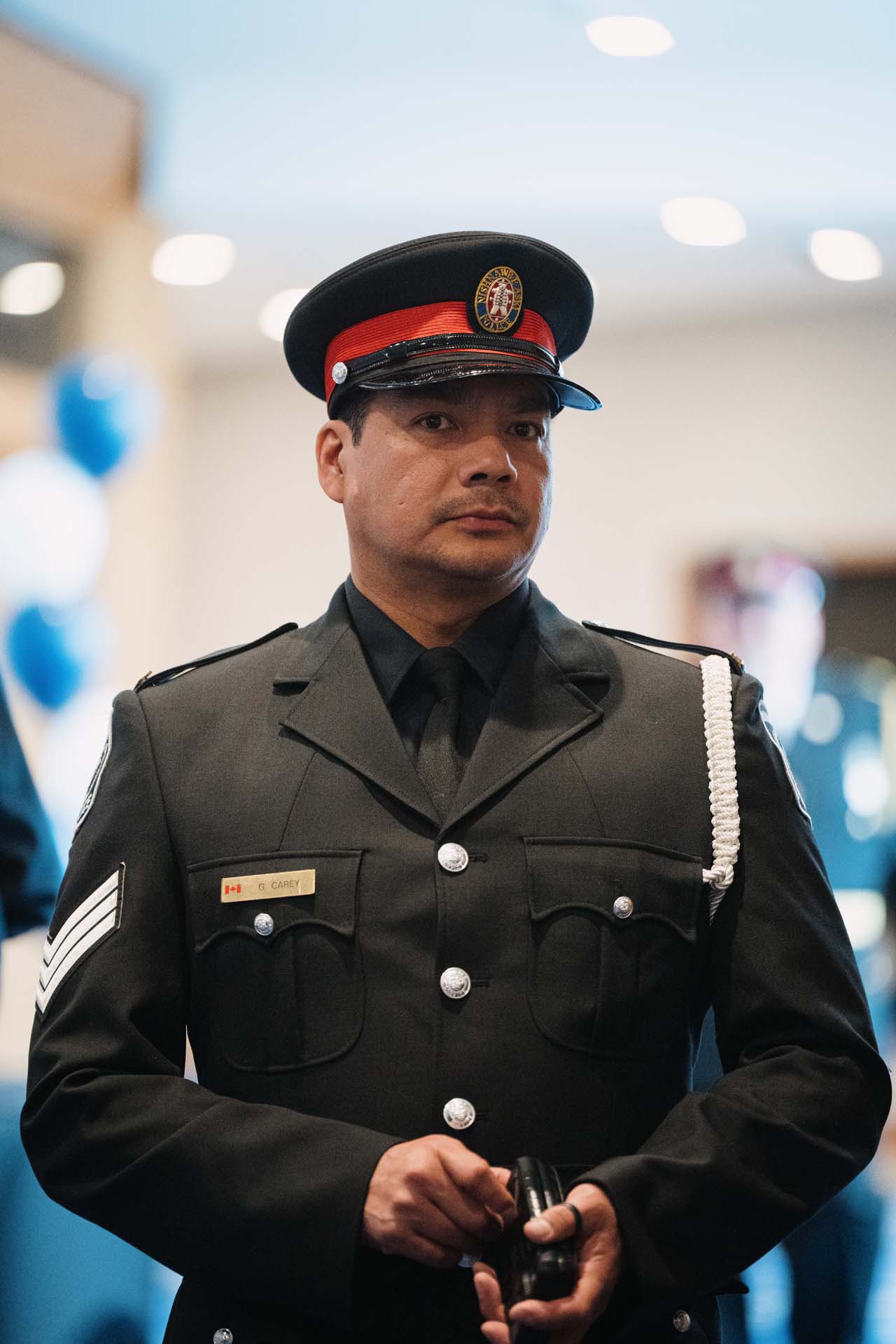 Nishnawbe Aski Police officer in uniform