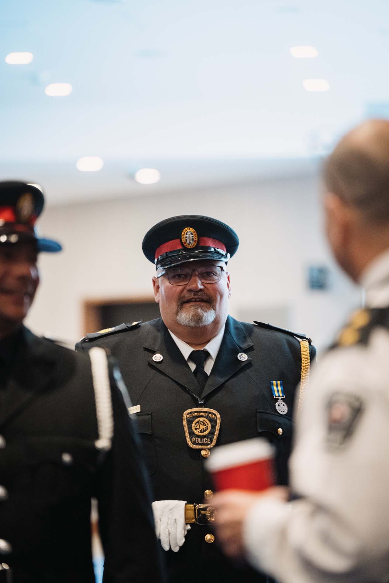 Nishnawbe Aski Police officer in uniform