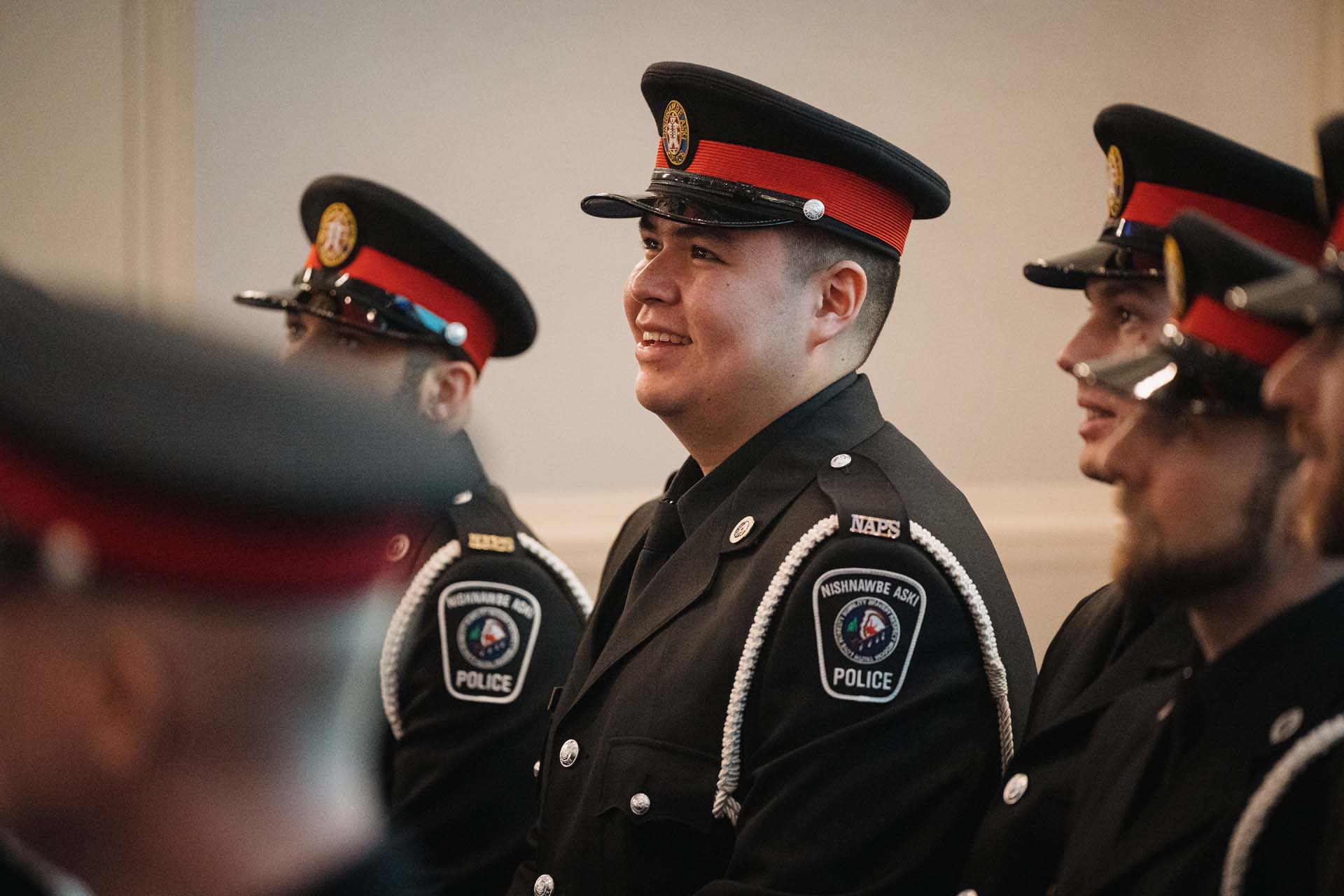 Nishnawbe Aski Police officer in uniform