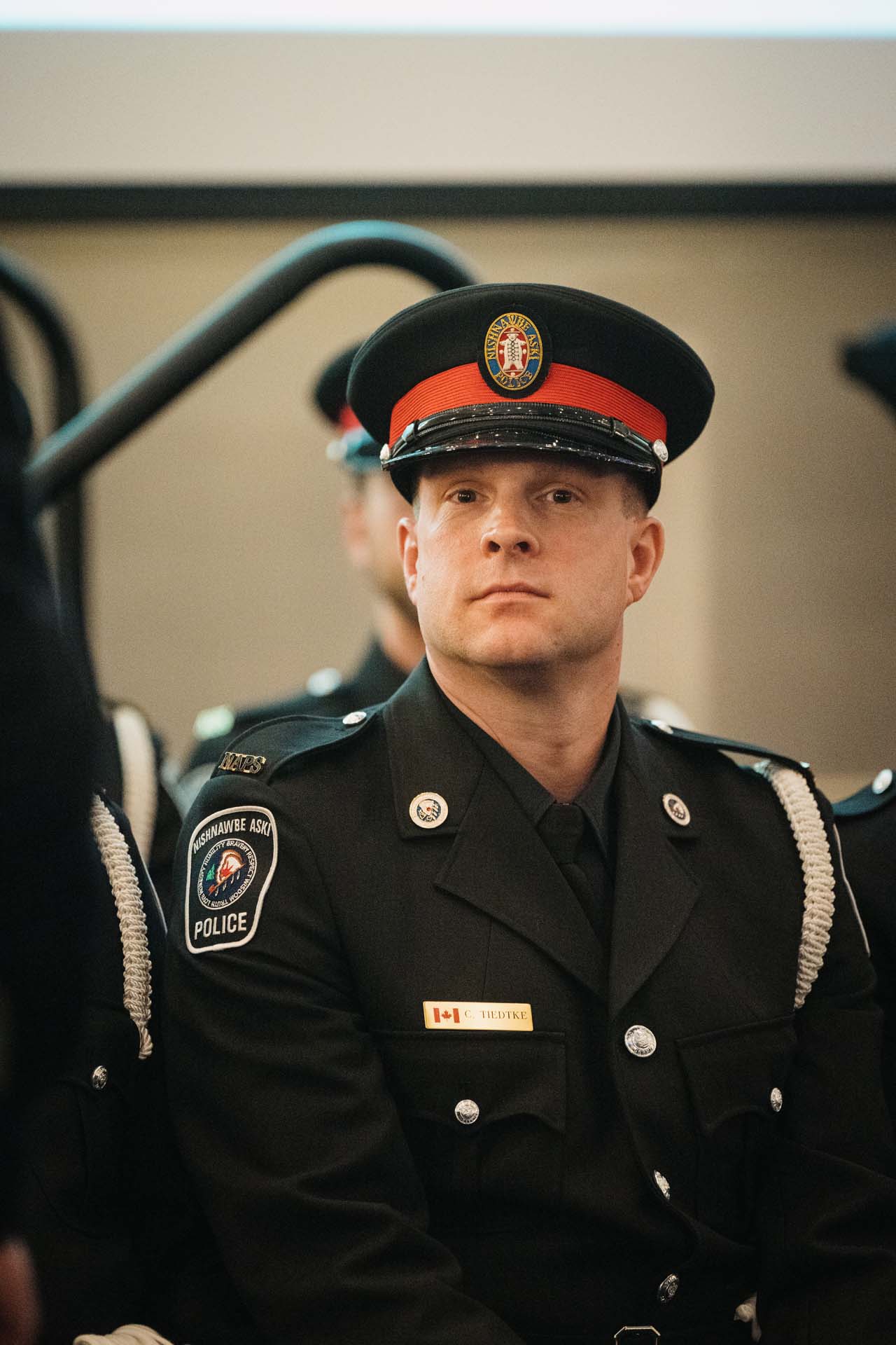 Nishnawbe Aski Police officer in uniform